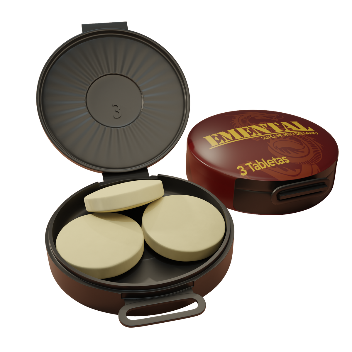 Pastilla Potenciadora Emental - 3 Tabletas-Temoselladas - potenciadores - envio discreto a Colombia - producto de bienestar íntimo