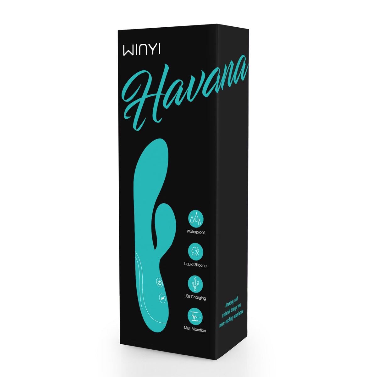 Vibrador Y Estimulador De Clítoris Havana Winyi Wy0610 - vibradores - envio discreto a Colombia - producto de bienestar íntimo