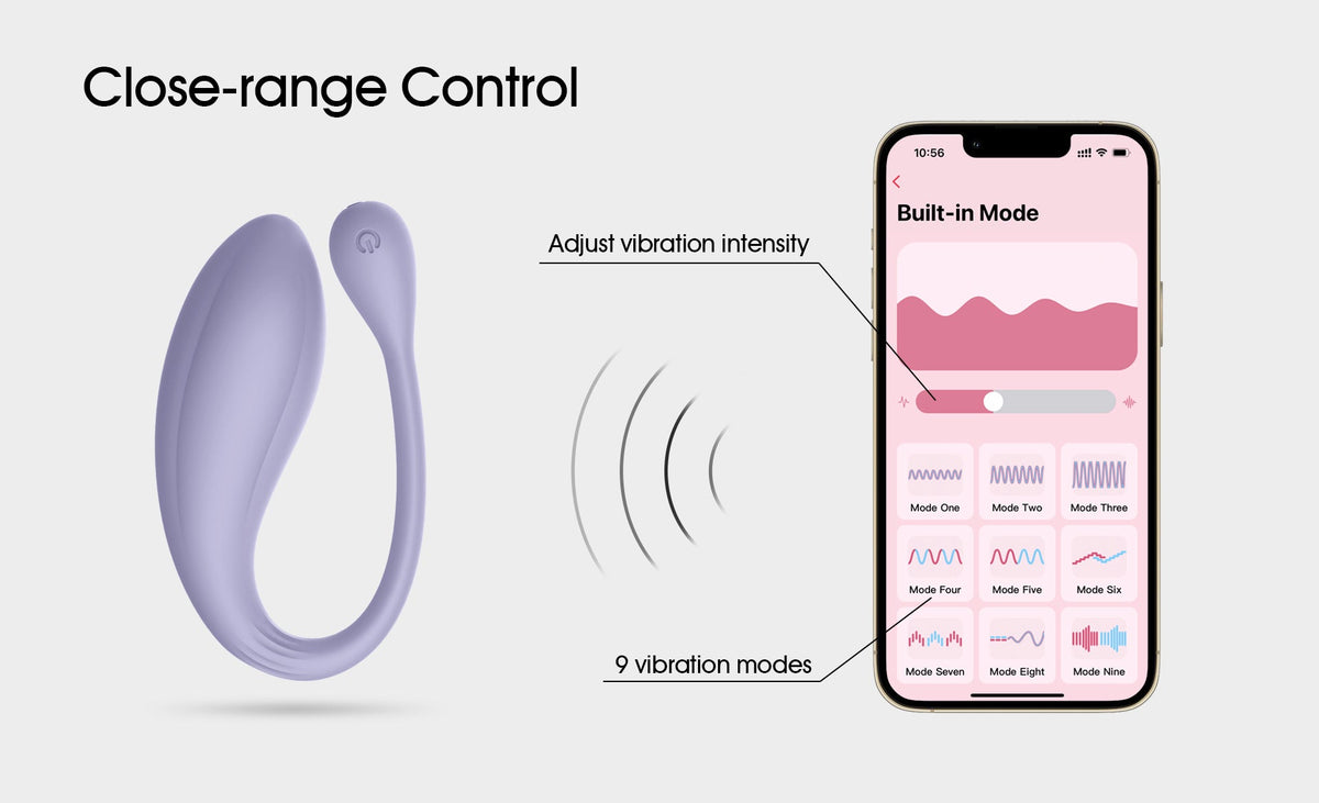 Vibrador Interactivo Para Parejas App Mary Winyi - vibradores - envio discreto a Colombia - producto de bienestar íntimo