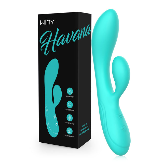 Vibrador Y Estimulador De Clítoris Havana Winyi Wy0610 - Verde