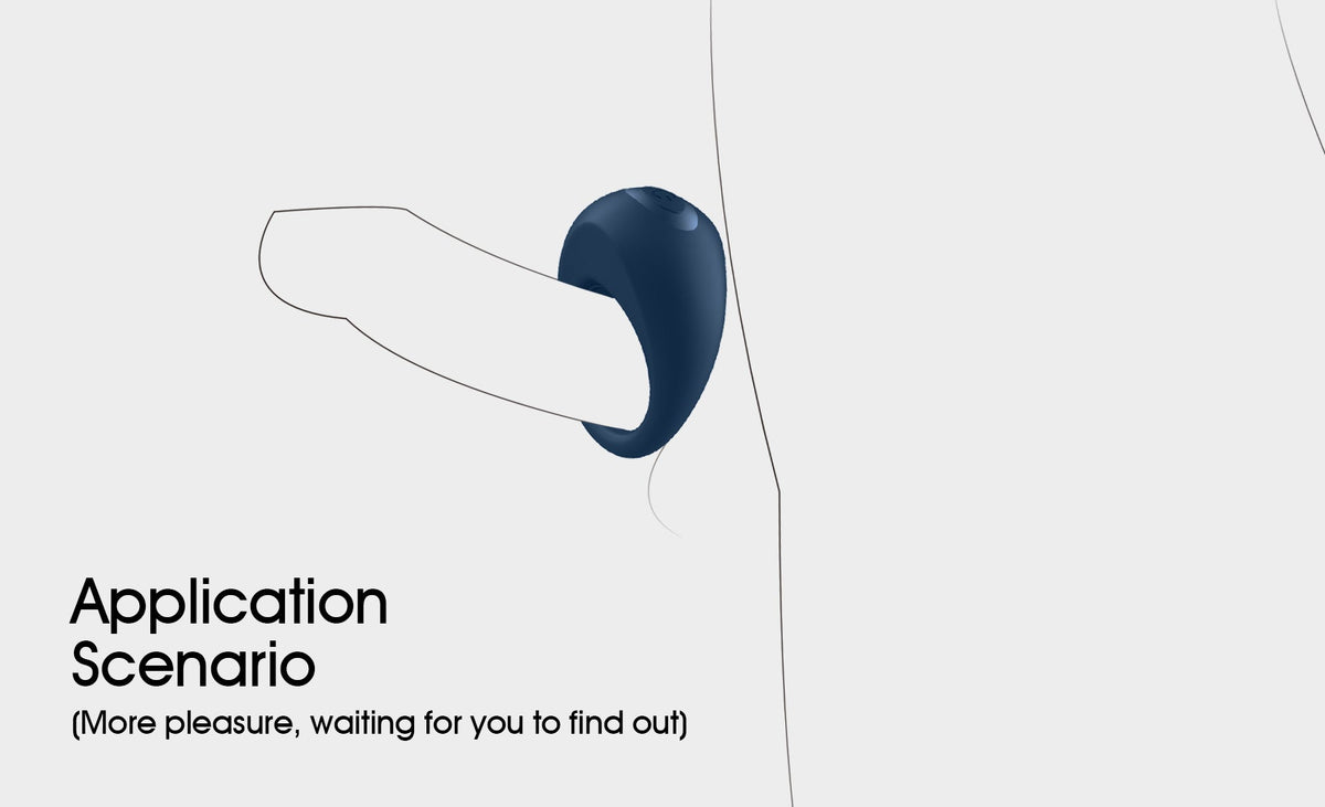 Anillo Vibrador Interactivo Alan Winyi Wy0607-App - linea exclusiva winyi - envio discreto a Colombia - producto de bienestar íntimo