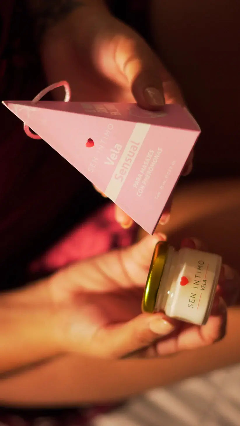 Vela para Masajes sen pheromonas - estimulante sexual - envio discreto a Colombia - producto de bienestar íntimo