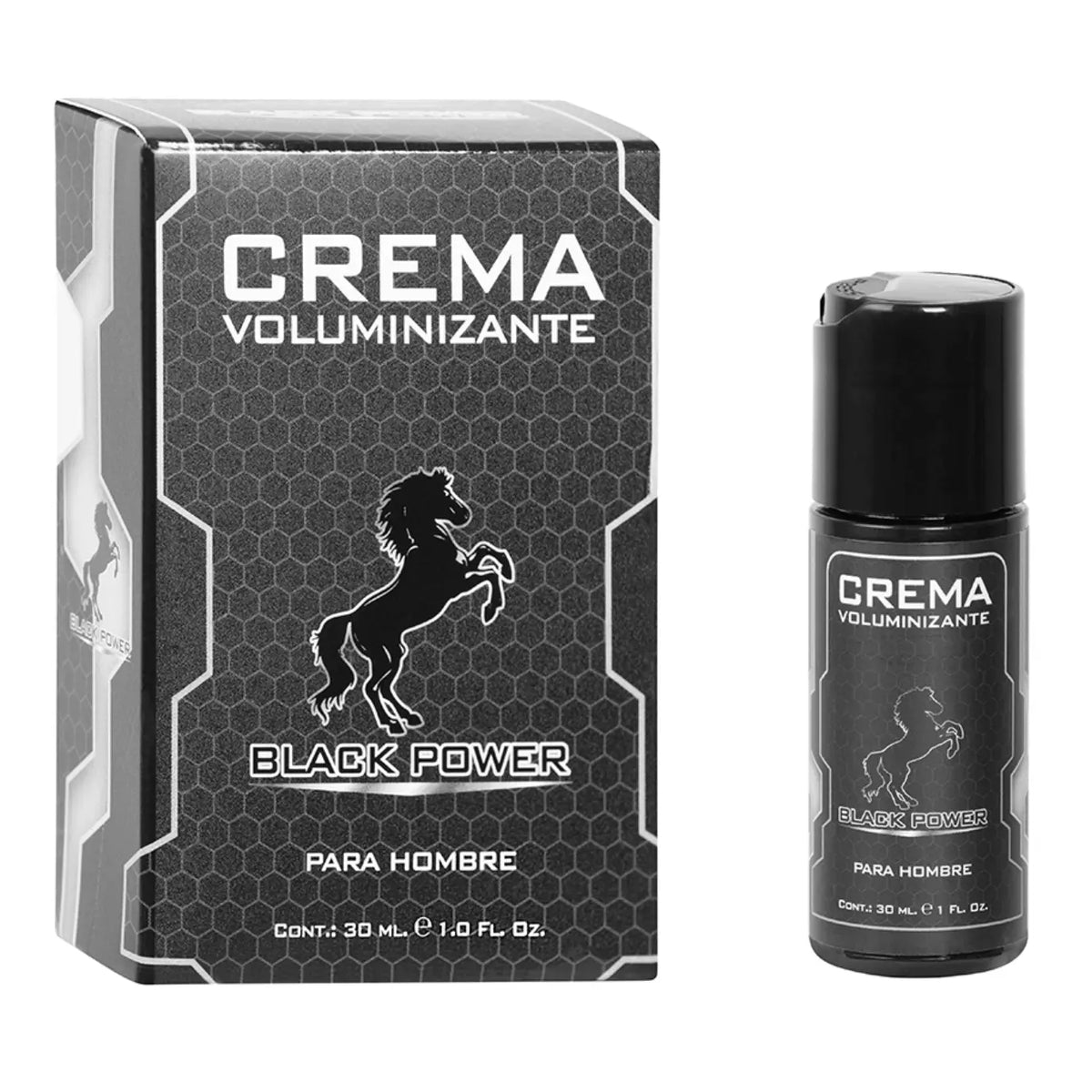 Crema Voluminizante x 30ml Black Power - estimulante sexual - envio discreto a Colombia - producto de bienestar íntimo