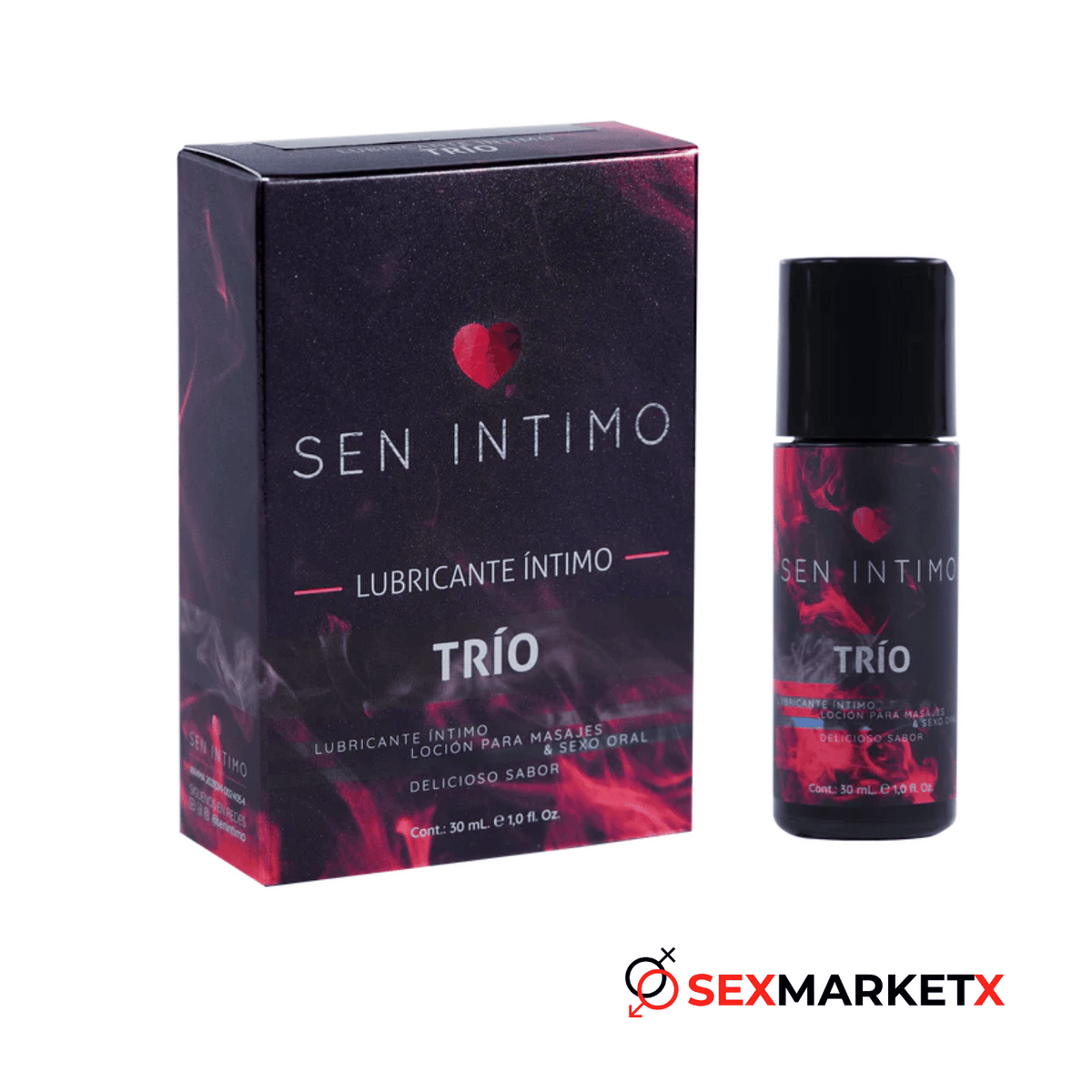 Lubricante Trio Placer x30ml - lubricantes - envio discreto a Colombia - producto de bienestar íntimo