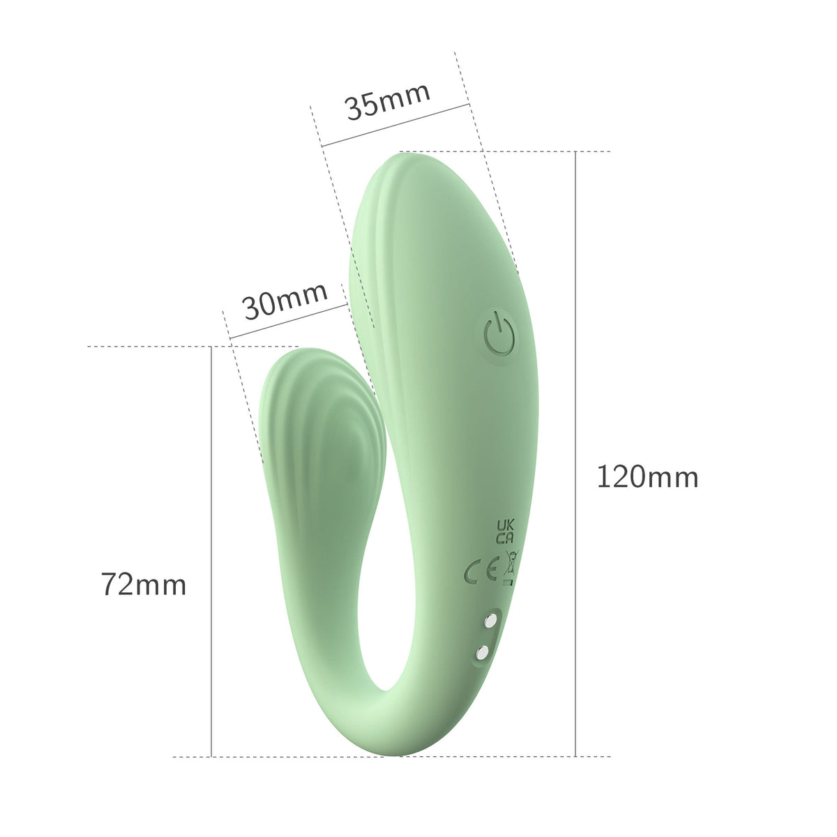 Vibrador Para Parejas A Control Remoto Doris Winyi Wy0614 - vibradores - envio discreto a Colombia - producto de bienestar íntimo