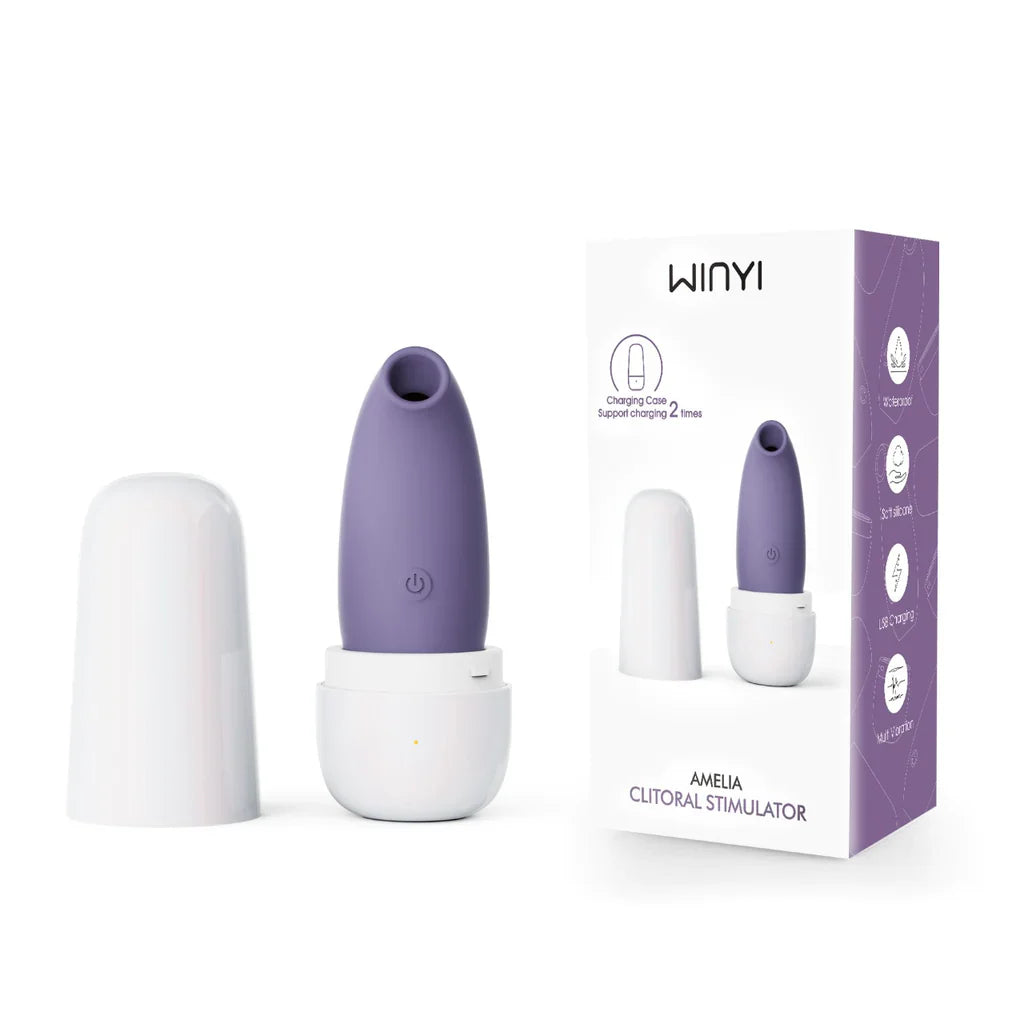 Estimulator Clitorial Winyi Amelia - linea exclusiva winyi - envio discreto a Colombia - producto de bienestar íntimo