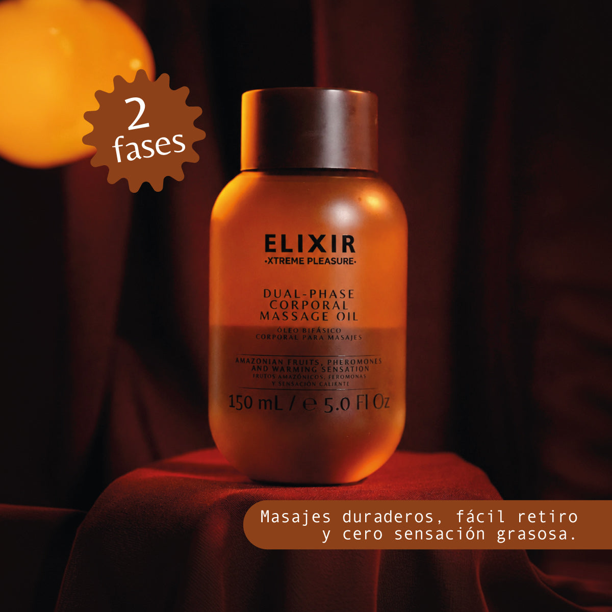 ELIXIR Aceite Bifásico Corporal - general - envio discreto a Colombia - producto de bienestar íntimo