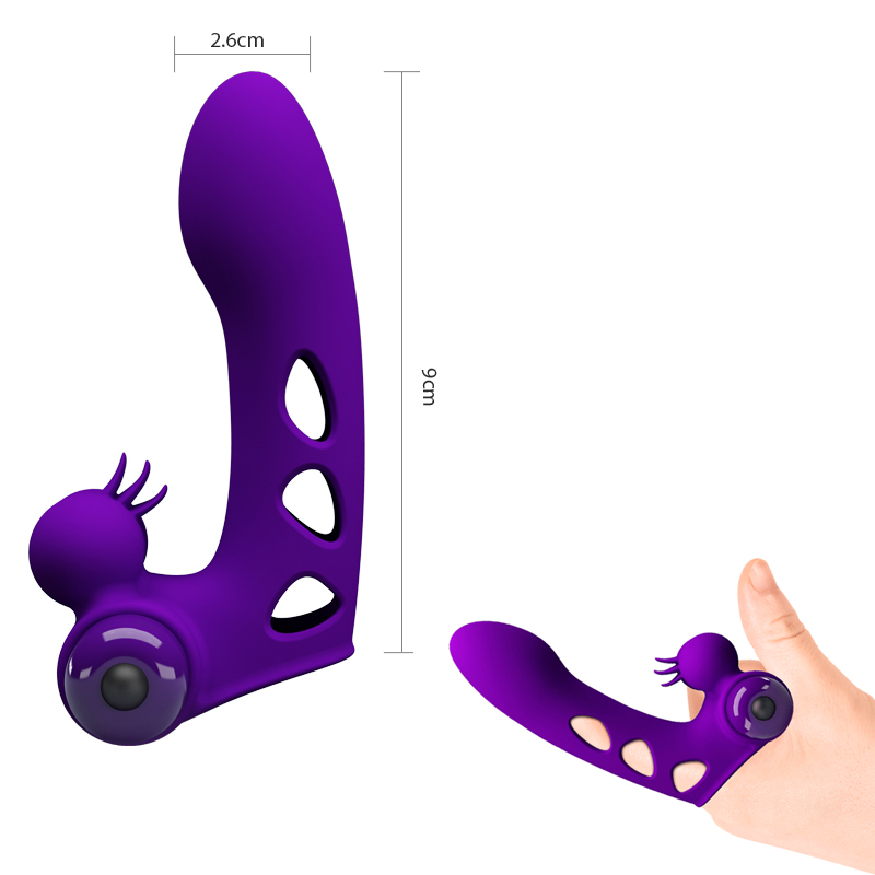 Funda Vibrador Dedo Orlando - vibradores - envio discreto a Colombia - producto de bienestar íntimo