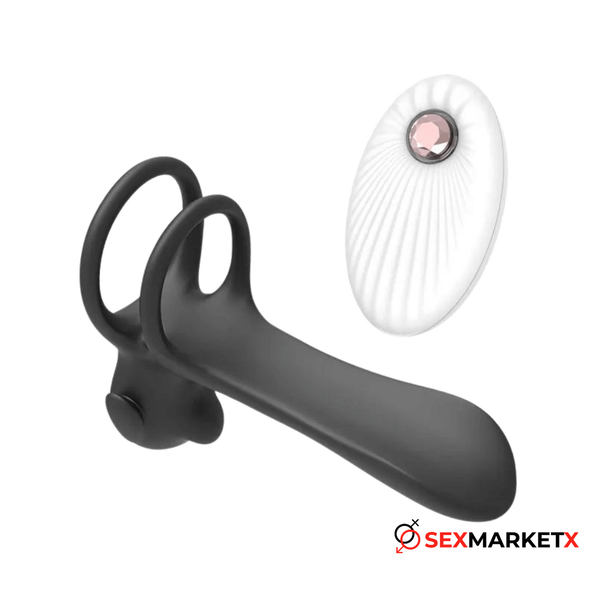 Anillo con vibración y control en silicona médica - anillos - envio discreto a Colombia - producto de bienestar íntimo