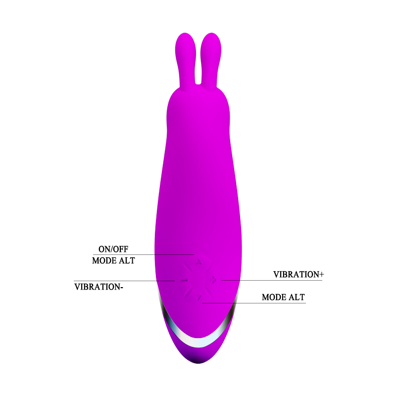 Vibrador Con Estimulador Bunny. Bi-014108 - vibradores - envio discreto a Colombia - producto de bienestar íntimo