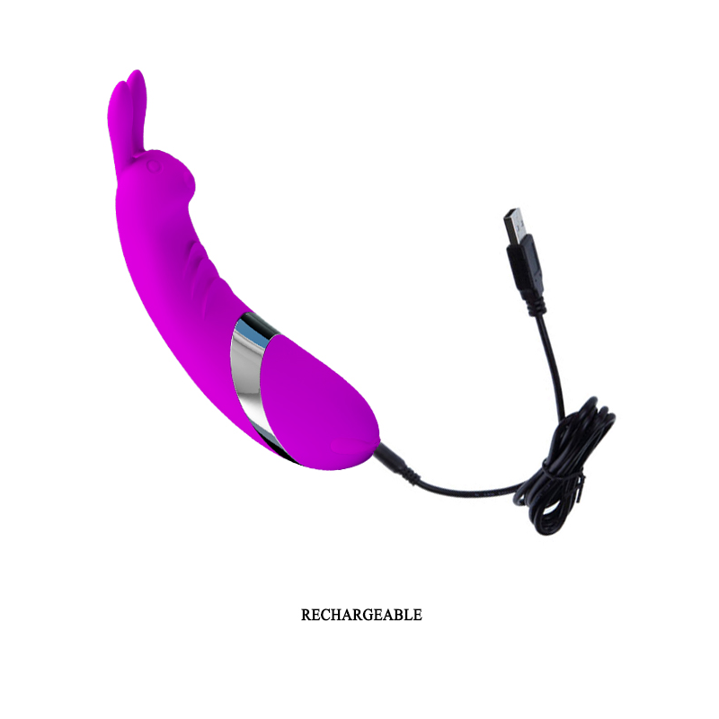 Vibrador Con Estimulador Bunny. Bi-014108 - vibradores - envio discreto a Colombia - producto de bienestar íntimo
