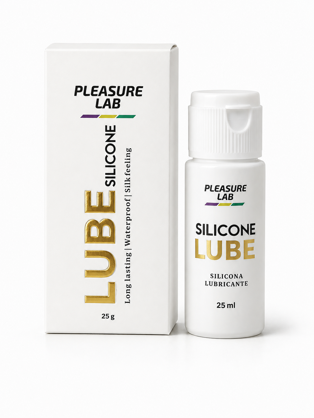 Lubricante Silicona Lube Pleasure 25ml - lubricantes - envio discreto a Colombia - producto de bienestar íntimo