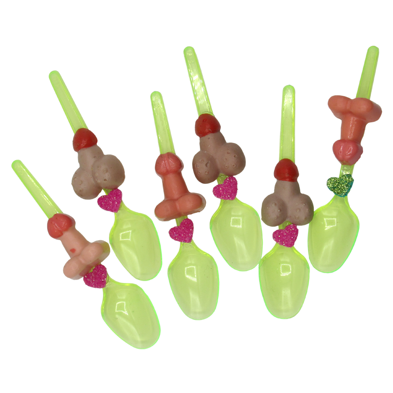 Cucharas Fiestas X6 - accesorios eroticos - envio discreto a Colombia - producto de bienestar íntimo