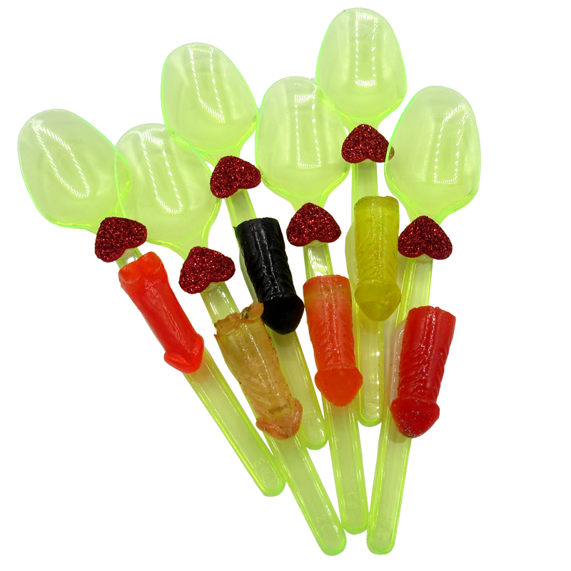 Cucharas Fiestas X6 - accesorios eroticos - envio discreto a Colombia - producto de bienestar íntimo