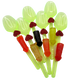 Cucharas Fiestas X6