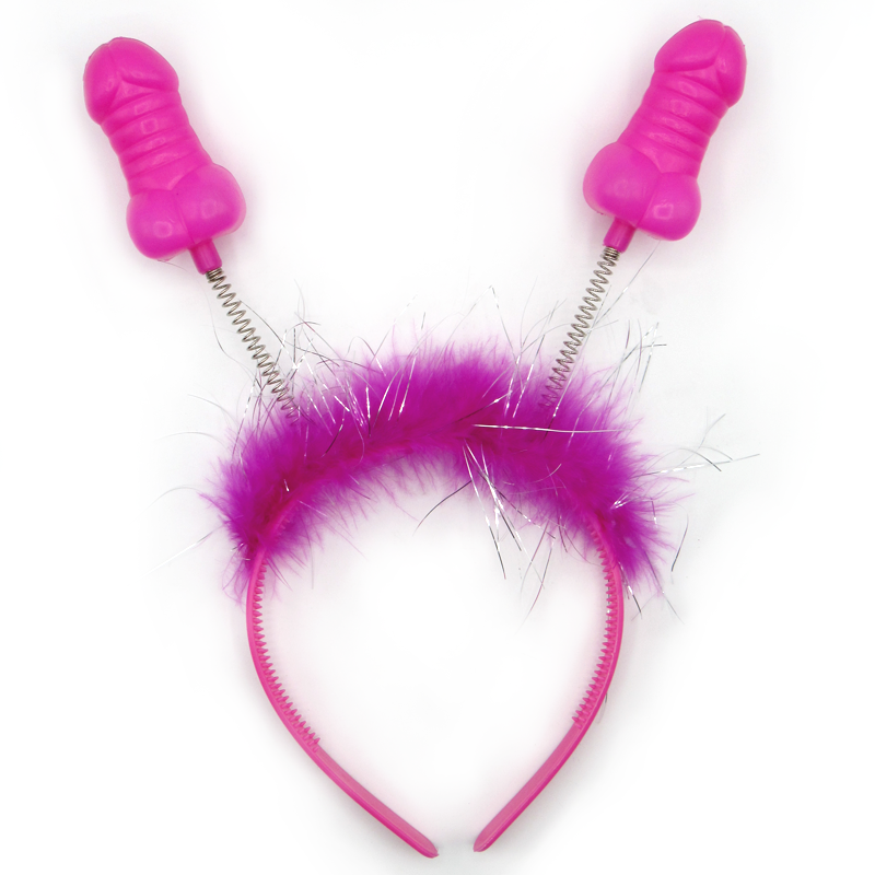 Diadema Pene Resorte - disfraces - envio discreto a Colombia - producto de bienestar íntimo