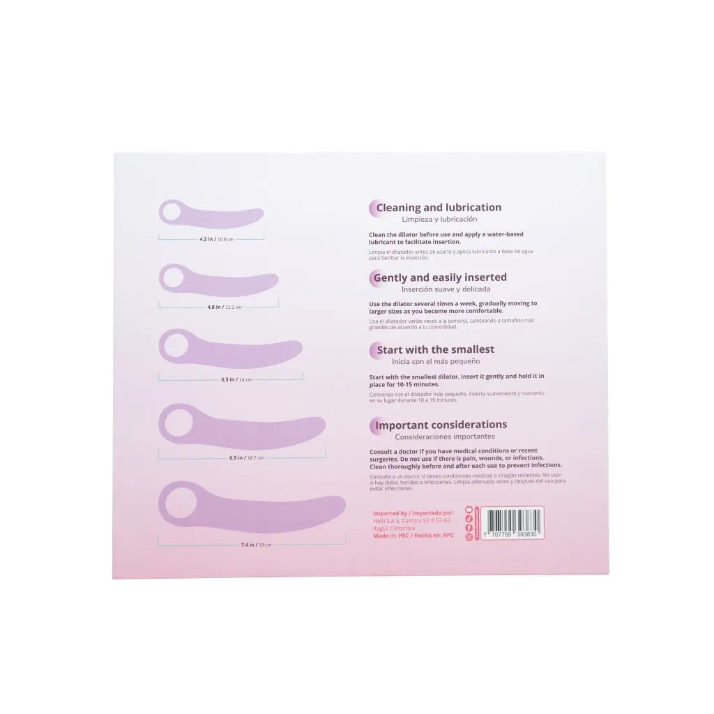 Dilatadores Vaginales UVA - bienestar sexual - envio discreto a Colombia - producto de bienestar íntimo