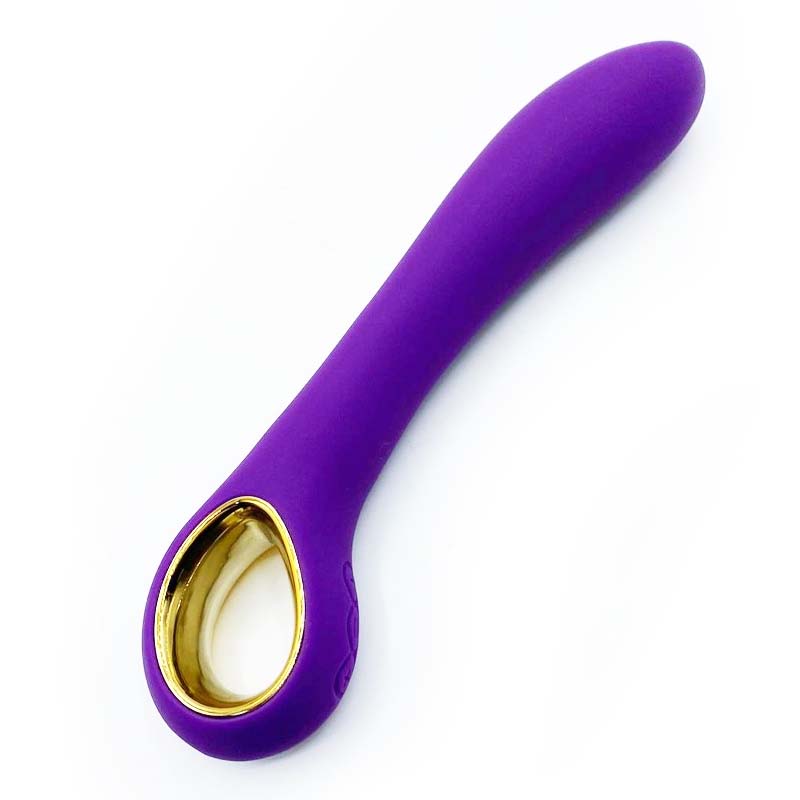 Vibrador Elle Gold Morado Vv314 - vibradores - envio discreto a Colombia - producto de bienestar íntimo