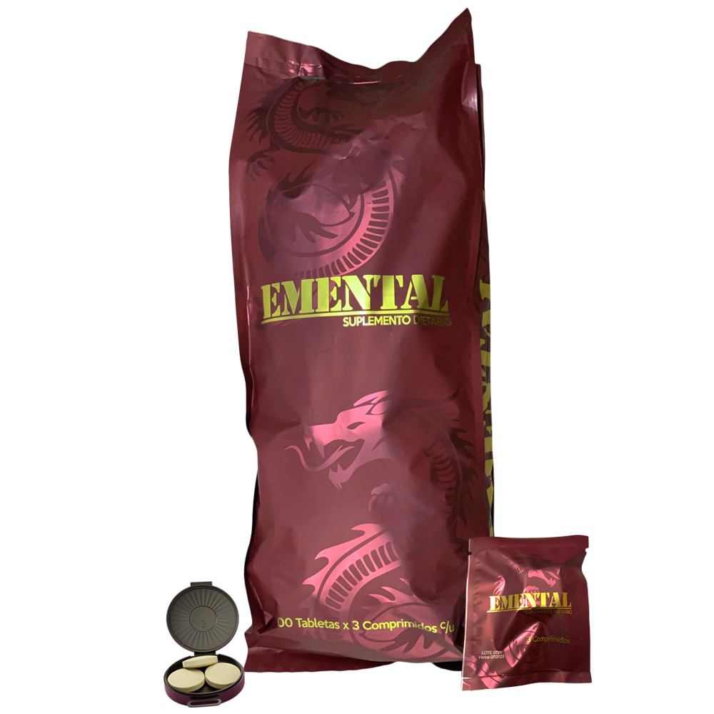 Pastilla Emental Comprimido (200x3) Bolsa Grande - potenciadores - envio discreto a Colombia - producto de bienestar íntimo