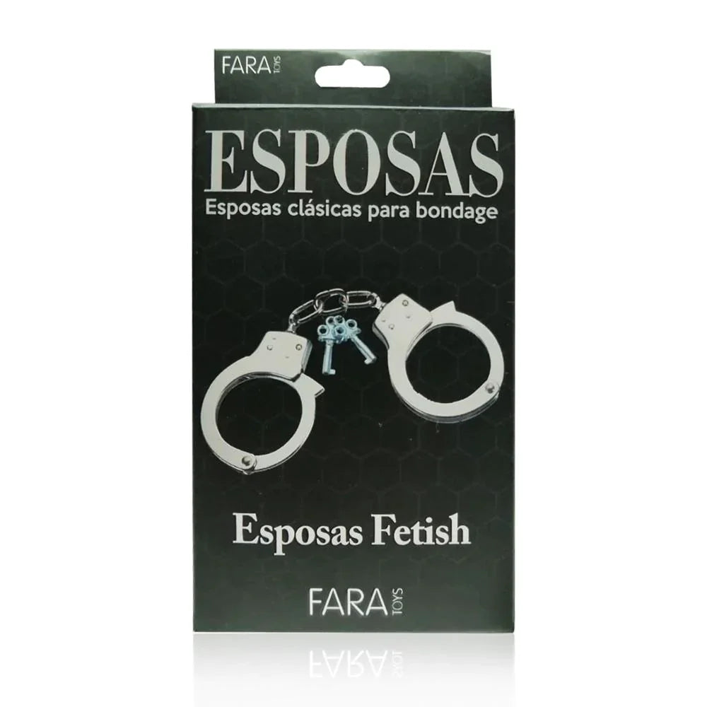 Esposas Sencillas Fetish Finas Faratoys - linea exclusiva faratoys - envio discreto a Colombia - producto de bienestar íntimo