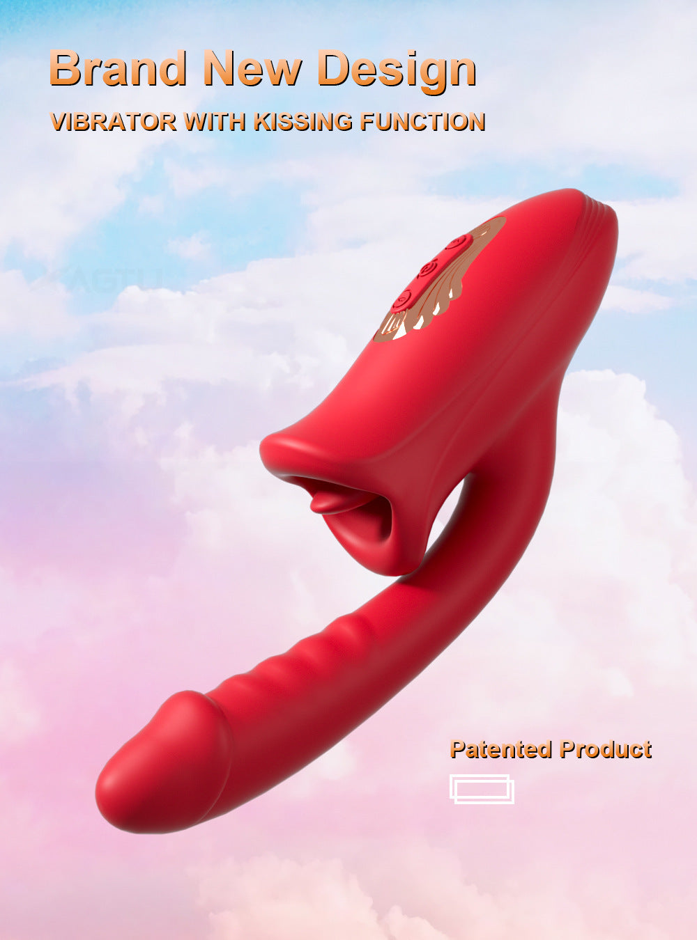 Vibrador Oral Tongue Kiss Deluxe FARA1908 - vibradores - envio discreto a Colombia - producto de bienestar íntimo
