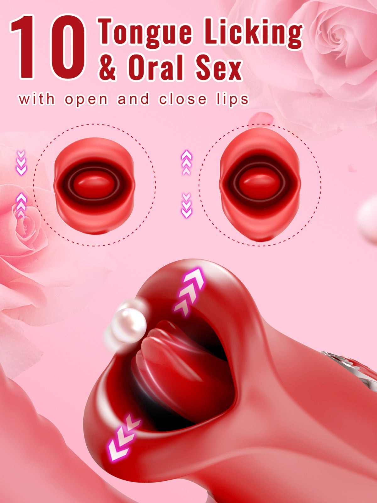 Vibrador Oral Tongue Kiss Deluxe FARA1908 - vibradores - envio discreto a Colombia - producto de bienestar íntimo