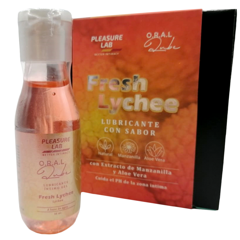 Lubricante Pleasure Lab Fresh Lychee - lubricantes - envio discreto a Colombia - producto de bienestar íntimo