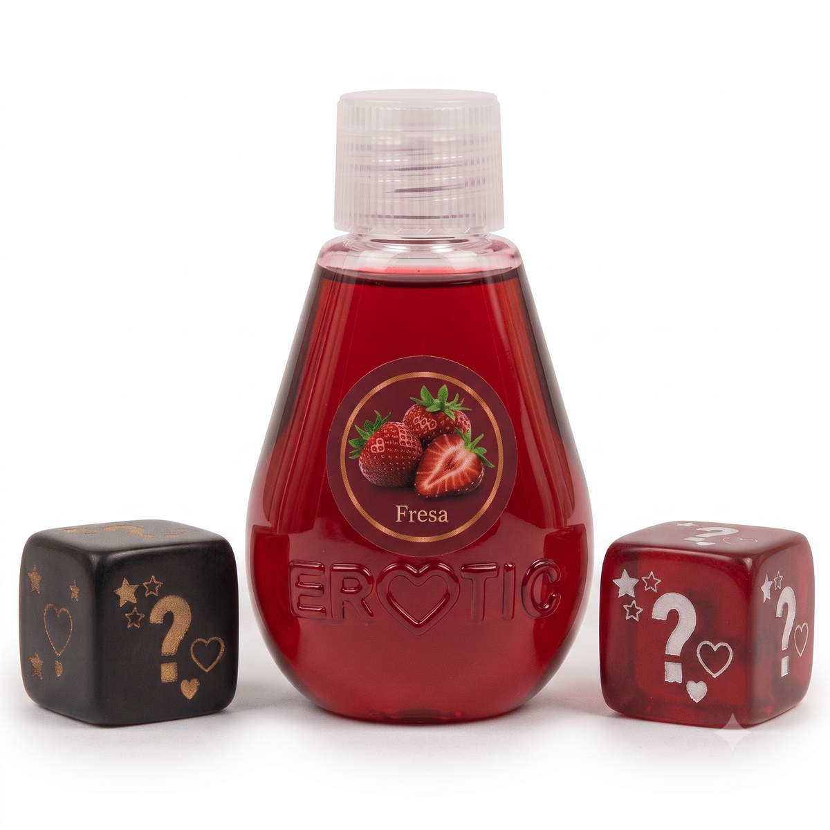 Lubricante Erotic Sensation Oil 14ml+Dados - lubricantes - envio discreto a Colombia - producto de bienestar íntimo