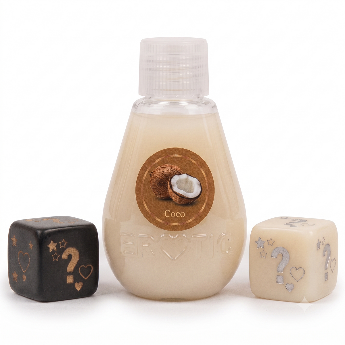 Lubricante Erotic Sensation Oil 14ml+Dados - lubricantes - envio discreto a Colombia - producto de bienestar íntimo