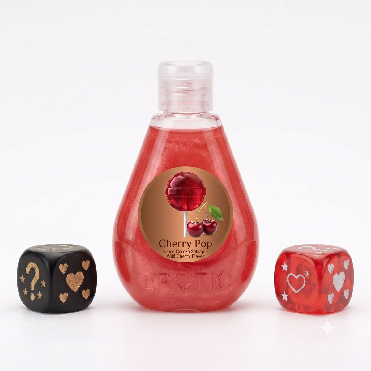 Lubricante Erotic Sensation Oil 14ml+Dados - lubricantes - envio discreto a Colombia - producto de bienestar íntimo