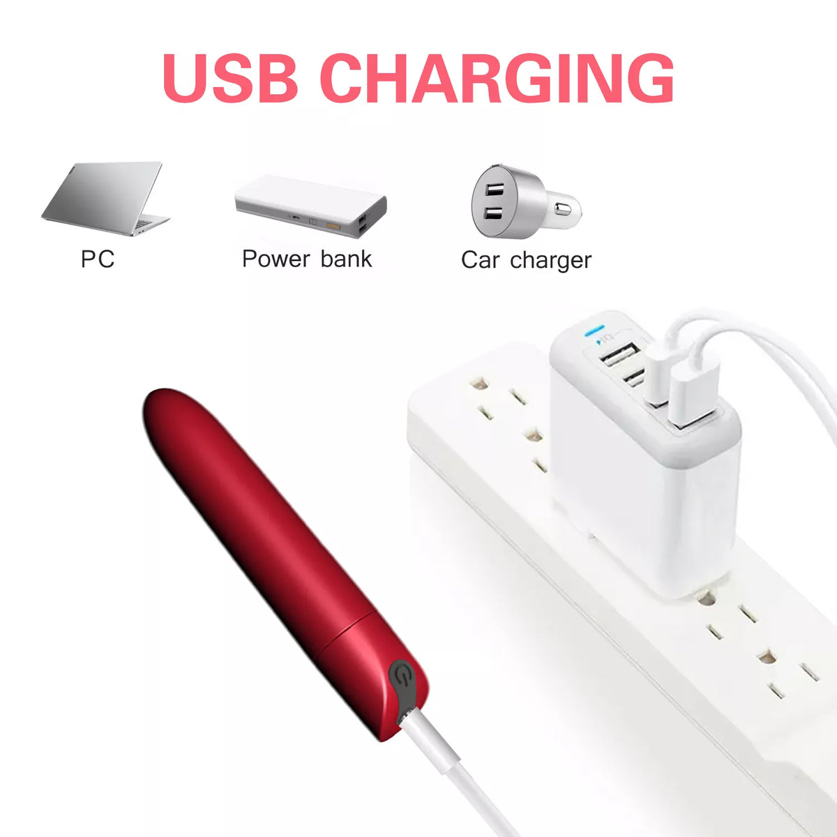 Bala Vibradora Hi Ladyia Winyi Wyn089 Carga Dc-Usb - vibradores - envio discreto a Colombia - producto de bienestar íntimo