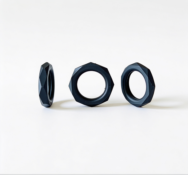 TRIO DE ANILLOS SILICONE RING HS007S