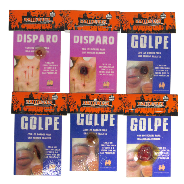 Heridas Bromas Pequeñas X6