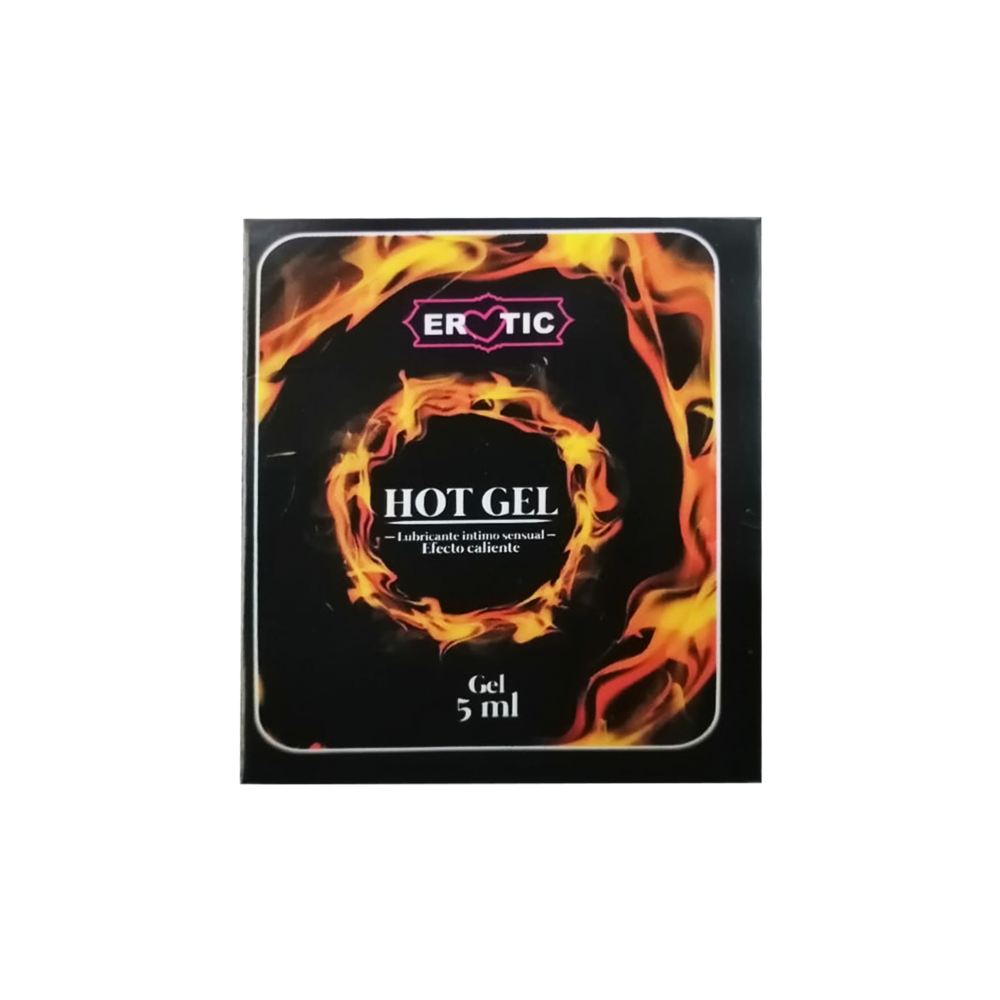 Sachet Hot Gel 5ml - lubricantes - envio discreto a Colombia - producto de bienestar íntimo