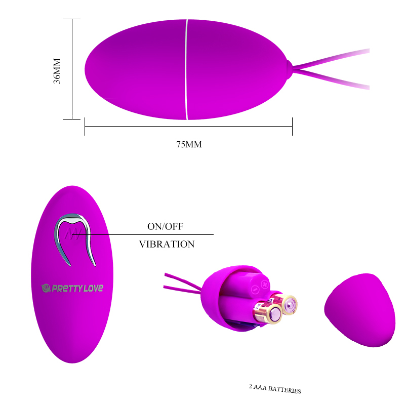 Huevo Pretty Love Joanne Bi-014362w-6 - balas y huevos - envio discreto a Colombia - producto de bienestar íntimo