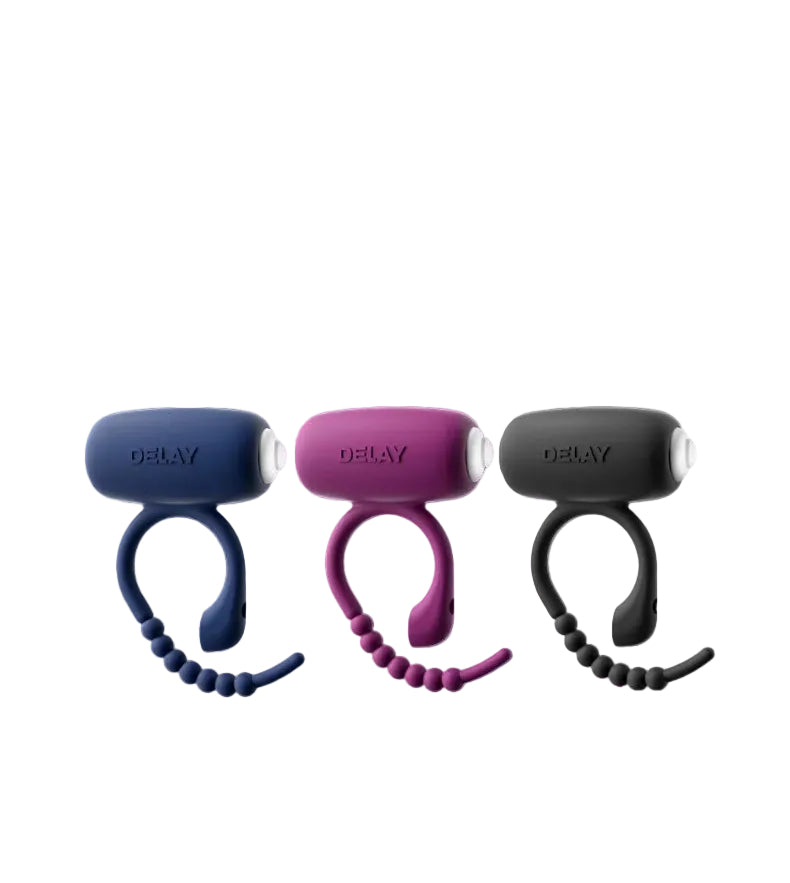 Anillo Vibrador Ajustable Endurance Pro LL-2412黑色-01 - anillos - envio discreto a Colombia - producto de bienestar íntimo