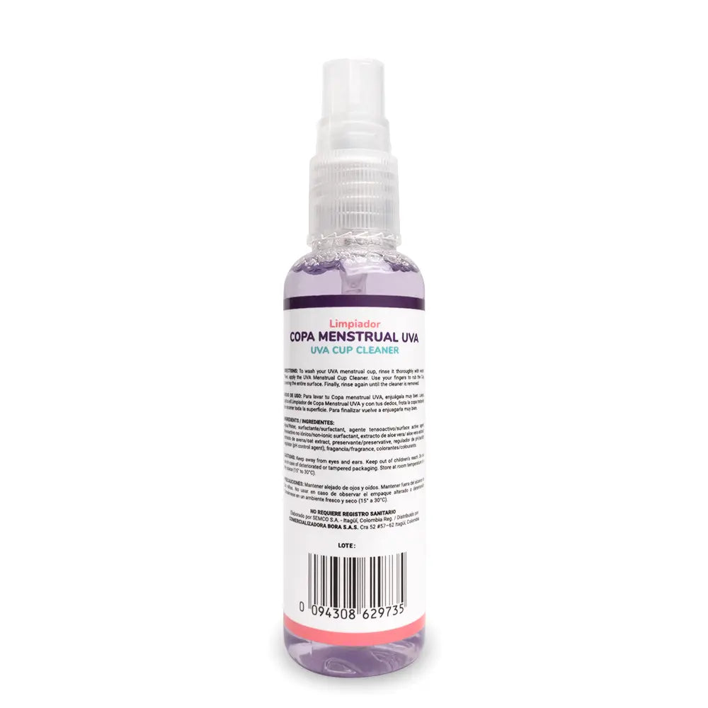 Limpiador de copa menstrual UVA - copas menstruales - envio discreto a Colombia - producto de bienestar íntimo