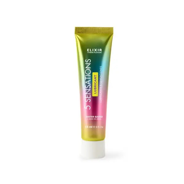 Lubricante 5 Sensaciones Elixir 15ML - lubricantes - envio discreto a Colombia - producto de bienestar íntimo