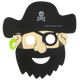 Antifaz Fomi Pirata