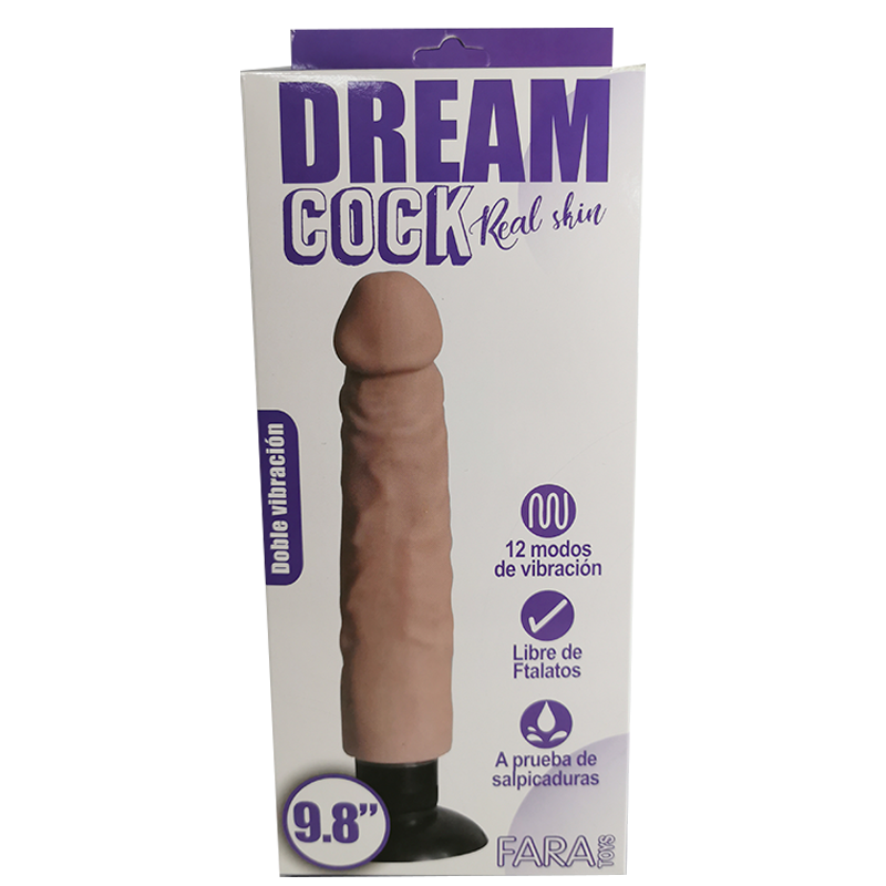 Vibradores Dream Cock Real Skin 00583 - vibradores - envio discreto a Colombia - producto de bienestar íntimo