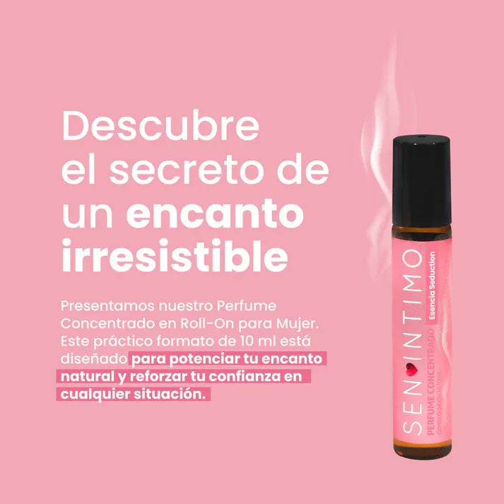 Perfume para mujer esencia Seduction x 10ml - estimulante sexual - envio discreto a Colombia - producto de bienestar íntimo