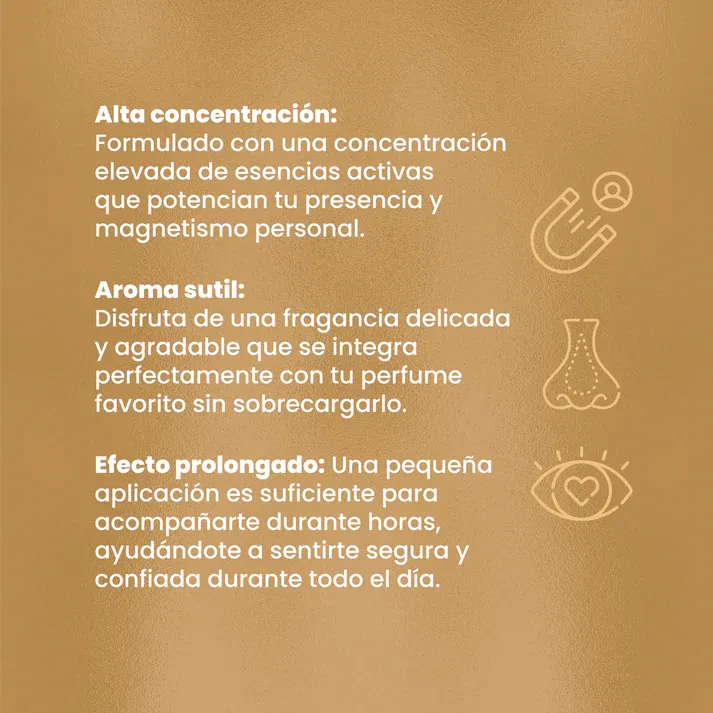 Perfume para mujer esencia Radiant x 10ml - estimulante sexual - envio discreto a Colombia - producto de bienestar íntimo