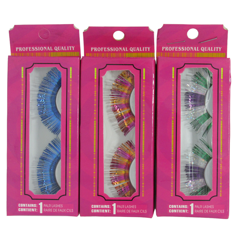 Pestañas Coloridas - disfraces - envio discreto a Colombia - producto de bienestar íntimo