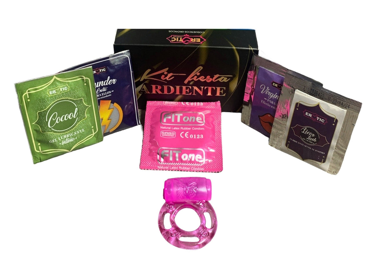 Kit Fiesta Ardiente - general - envio discreto a Colombia - producto de bienestar íntimo