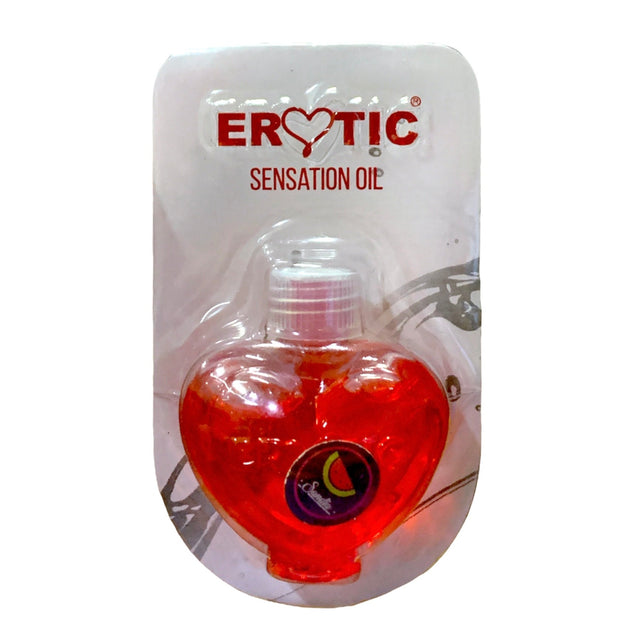 Lubricante Erotic Sensation Oil Corazón 26ml