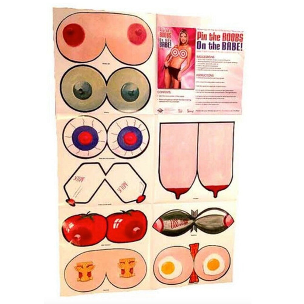 Afiche Pin The Boobs