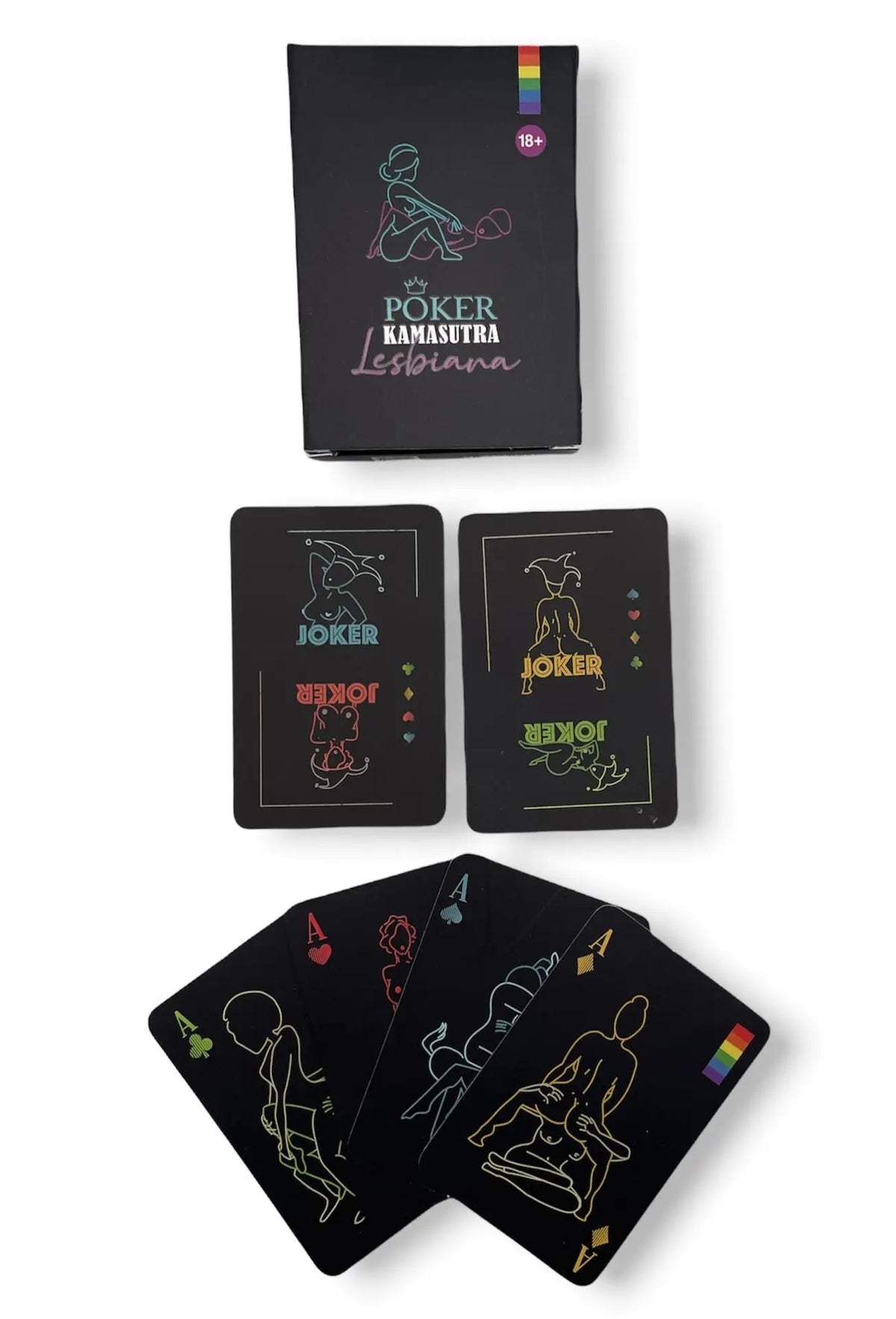 Poker Kamasutra Lesbiana - juegos - envio discreto a Colombia - producto de bienestar íntimo