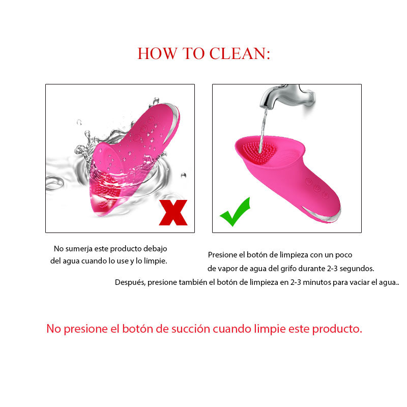 Succionador Clitorial Isaac Fucsia Bi-014651-1 Pretty Love - linea exclusiva prettylove - envio discreto a Colombia - producto de bienestar íntimo