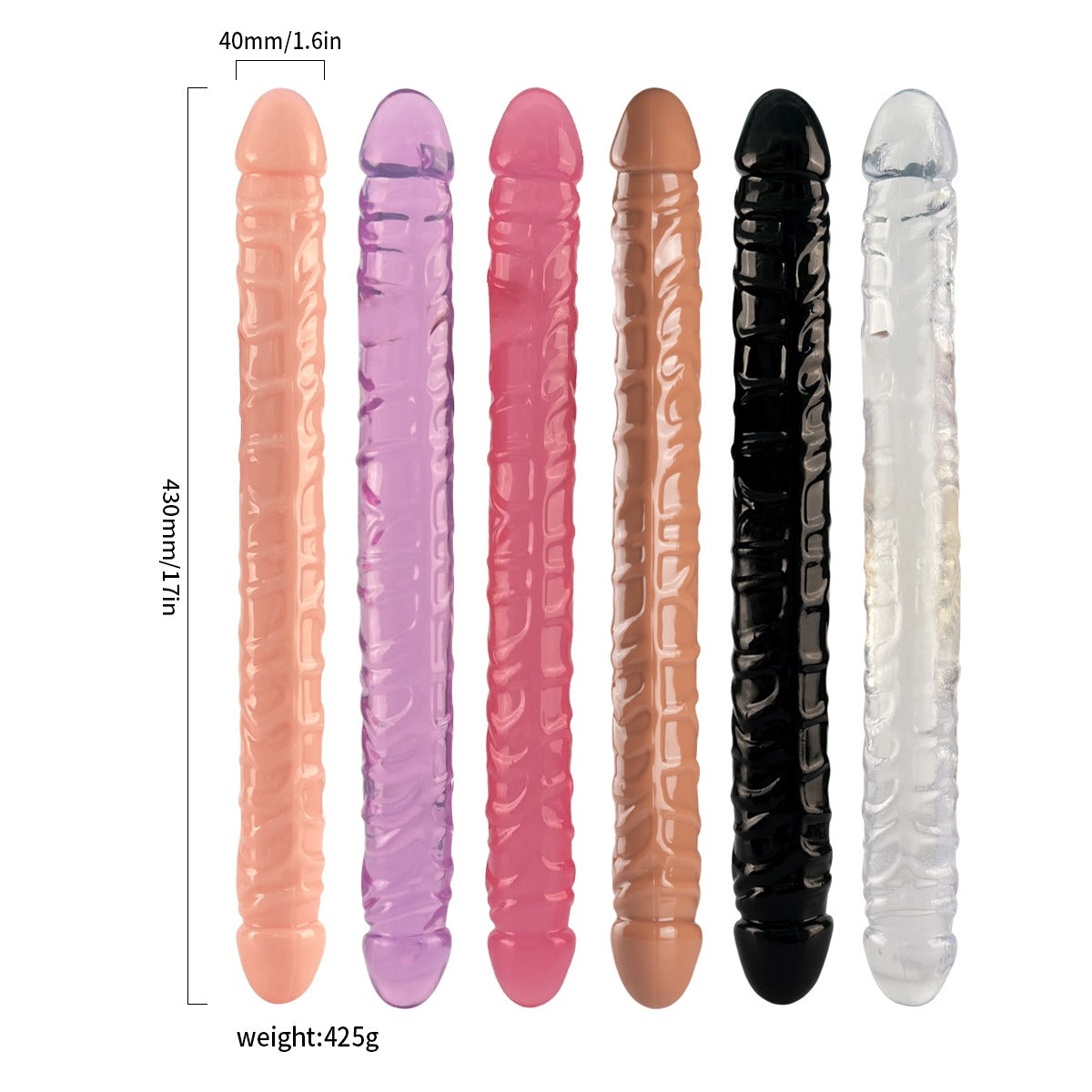 Dildo Double Ended - consoladores - envio discreto a Colombia - producto de bienestar íntimo