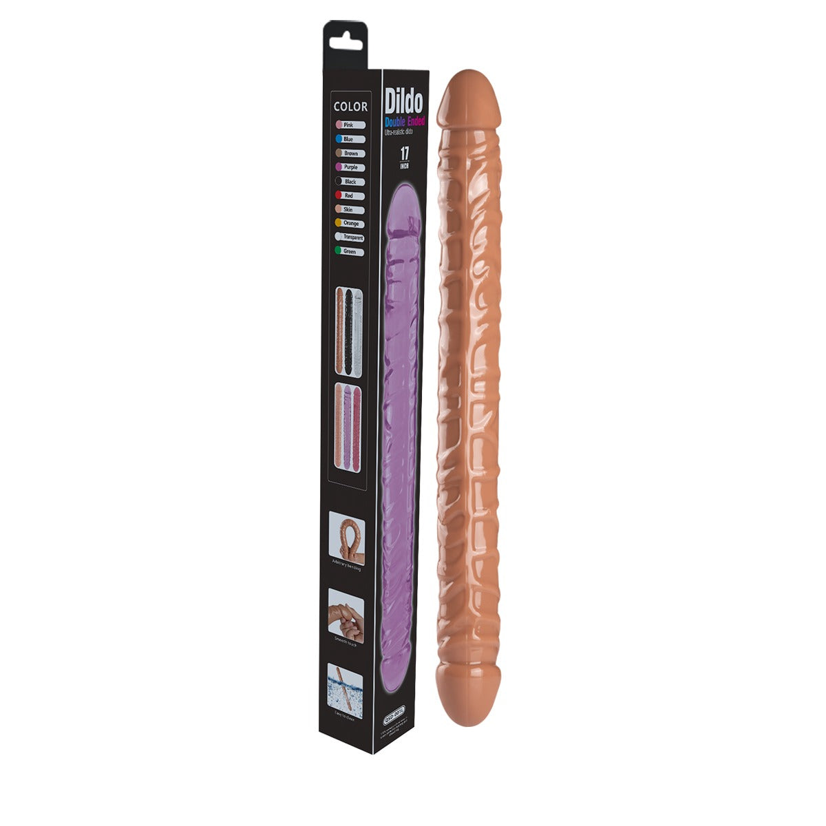 Dildo Double Ended - consoladores - envio discreto a Colombia - producto de bienestar íntimo